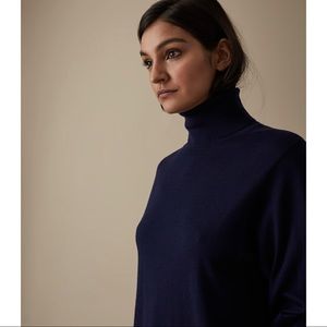 NWOT Reiss Merino Wool Rollneck